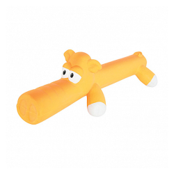 Игрушка для собак Zolux Собака из латекса, оранжевая 31 см