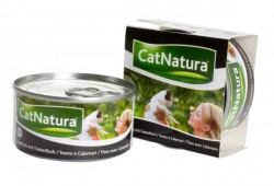 Консервы для кошек CatNatura тунец c кальмаром 57|85 г