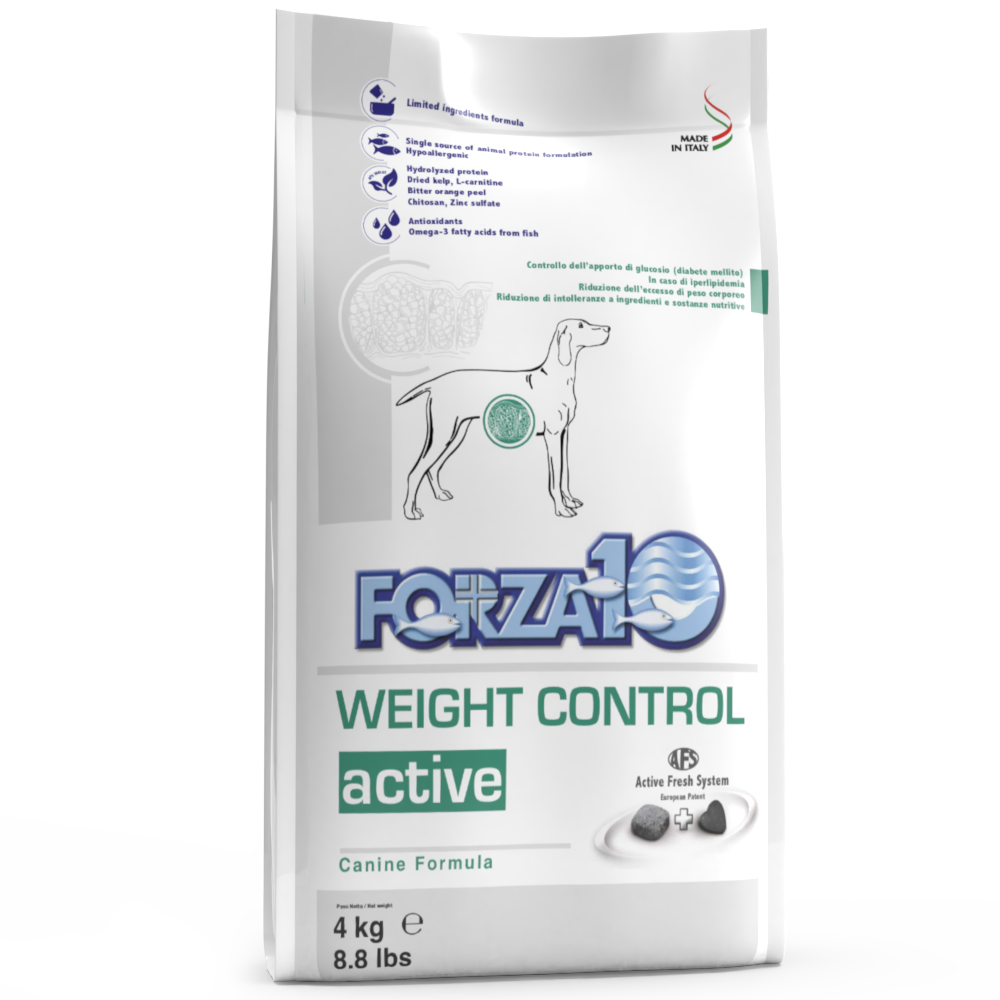 Сухой корм Forza10 Adult Weight Control Activ для собак страдающих лишним весом, 4 кг
