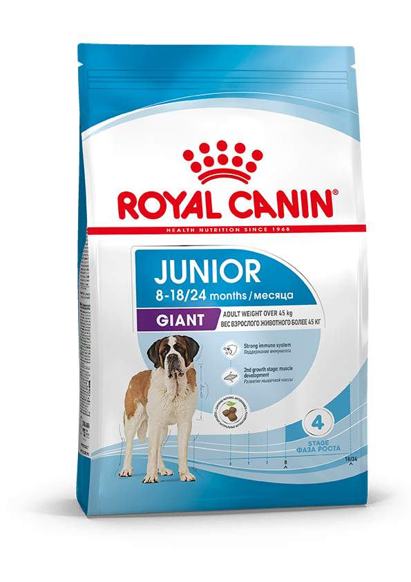 Сухой корм Royal Canin Giant Junior для щенков и юниоров гигантских пород