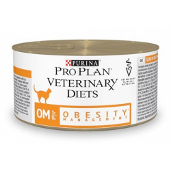 Консервы для взрослых кошек для снижения веса и поддержания массы тела PVD OM Oxobesity Management 195 г