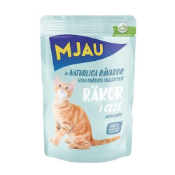 Консервы для кошек Mjau Креветки в желе, пауч 85 г
