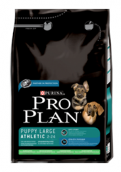 Сухой корм для собак Pro Plan Large Breed Athletic с ягненком и рисом для щенков крупных пород с атлетическим телосложением 3 кг