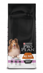 Сухой корм для собак Pro Plan All Sizes Adult Performance с курицей и рисом для активных и рабочих взрослых собак 3 кг