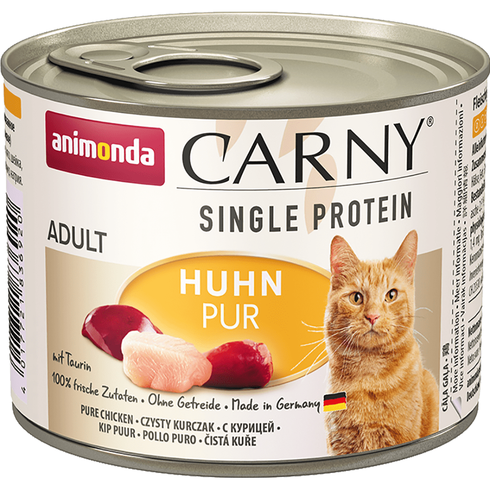 Консервы Animonda Carny Single Protein Adult Cat для взрослых кошек, с курицей 200 г х 6 шт.