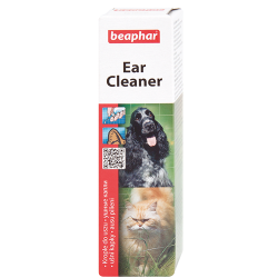 Лосьон для ухода за ушами Beaphar Ear Cleaner для собак и кошек, 50 мл