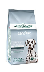 Сухой корм для собак Arden Grange Adult Dog Sensitive c белой рыбой и картофелем