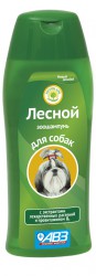 Шампунь для собак АВЗ "Лесной" с экстрактами лекарственных растений 270 мл
