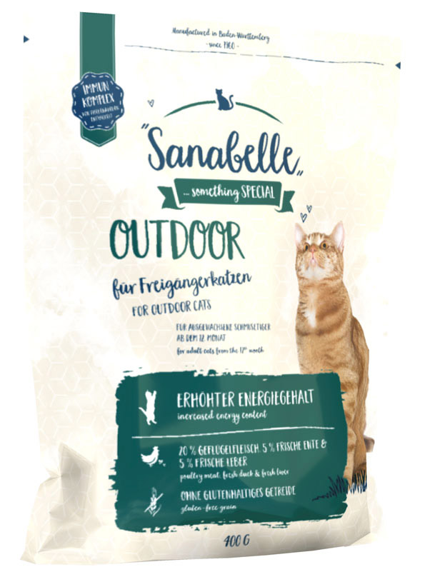 Сухой корм Sanabelle Outdoor для кошек бывающих на улице