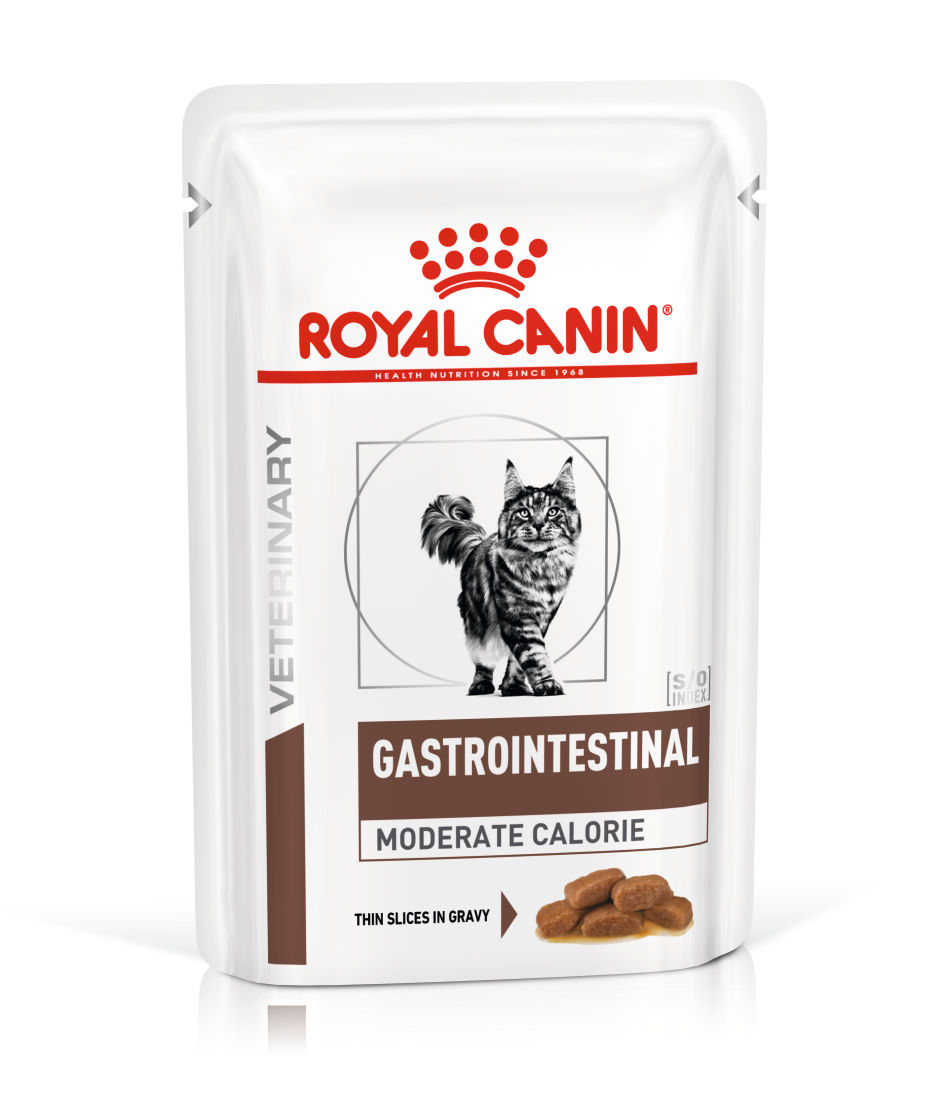 Консервы для кошек при нарушениях пищеварения Royal Canin Gastro Intestinal Moderate Calorie 85 г