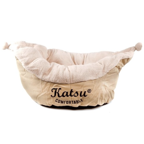 Лежак для собак и кошек Katsu Катсу "Колыбель" LG хаки, 55х45 см
