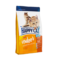 Сухой корм для кошек Happy Cat Supreme Indoor с атлантическим лососем