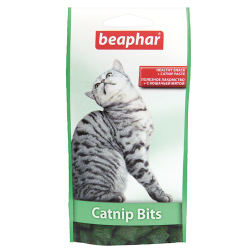Лакомство для кошек и котят Beaphar Catnip Bits с кошачьей мятой, 35 г