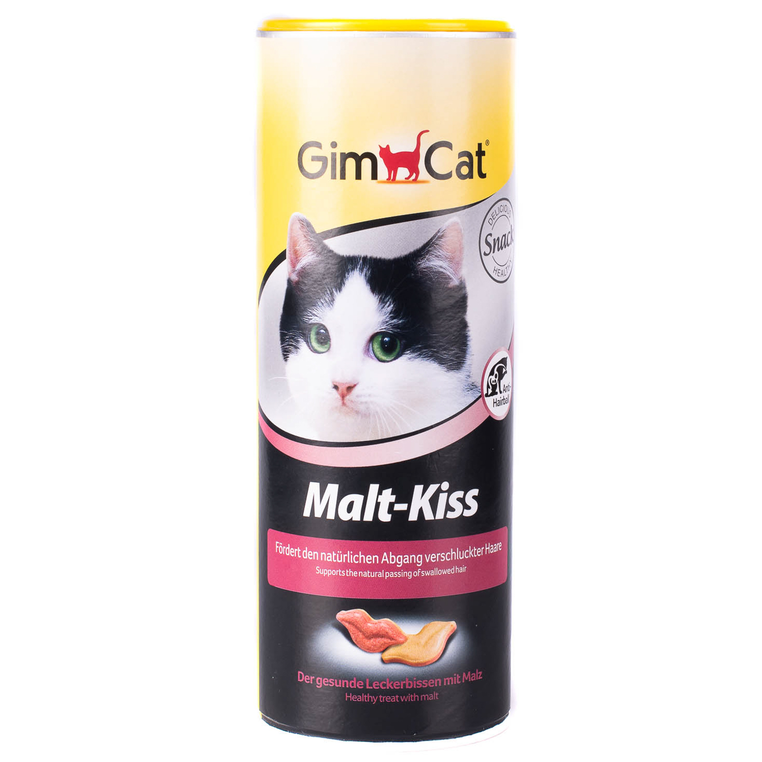 Витамины для кошек Gimpet Malt-Kiss для вывода шерсти из желудка, 450 г