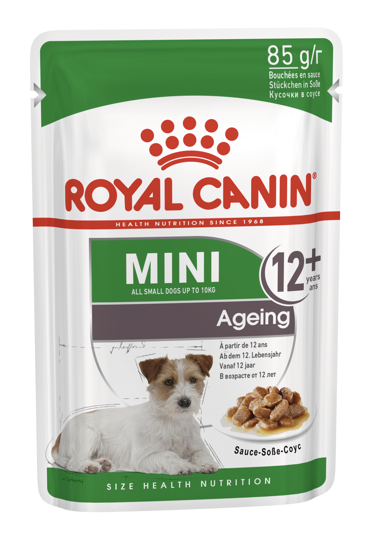 Влажный корм для собак старше 12 лет Royal Canin Mini Ageing 12+, 85 г