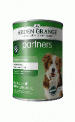 Консервы для взрослых собак Arden Grange Partners с ягненком, рисом и овощами 395 г