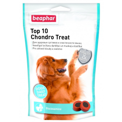 Витамины для собак Beaphar (Беафар) Top 10 Chondro Treat кормовая добавка с глюкозамином, 150 г