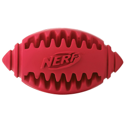 Игрушка для собак Nerf Мяч для регби рифленый, 12,5 см