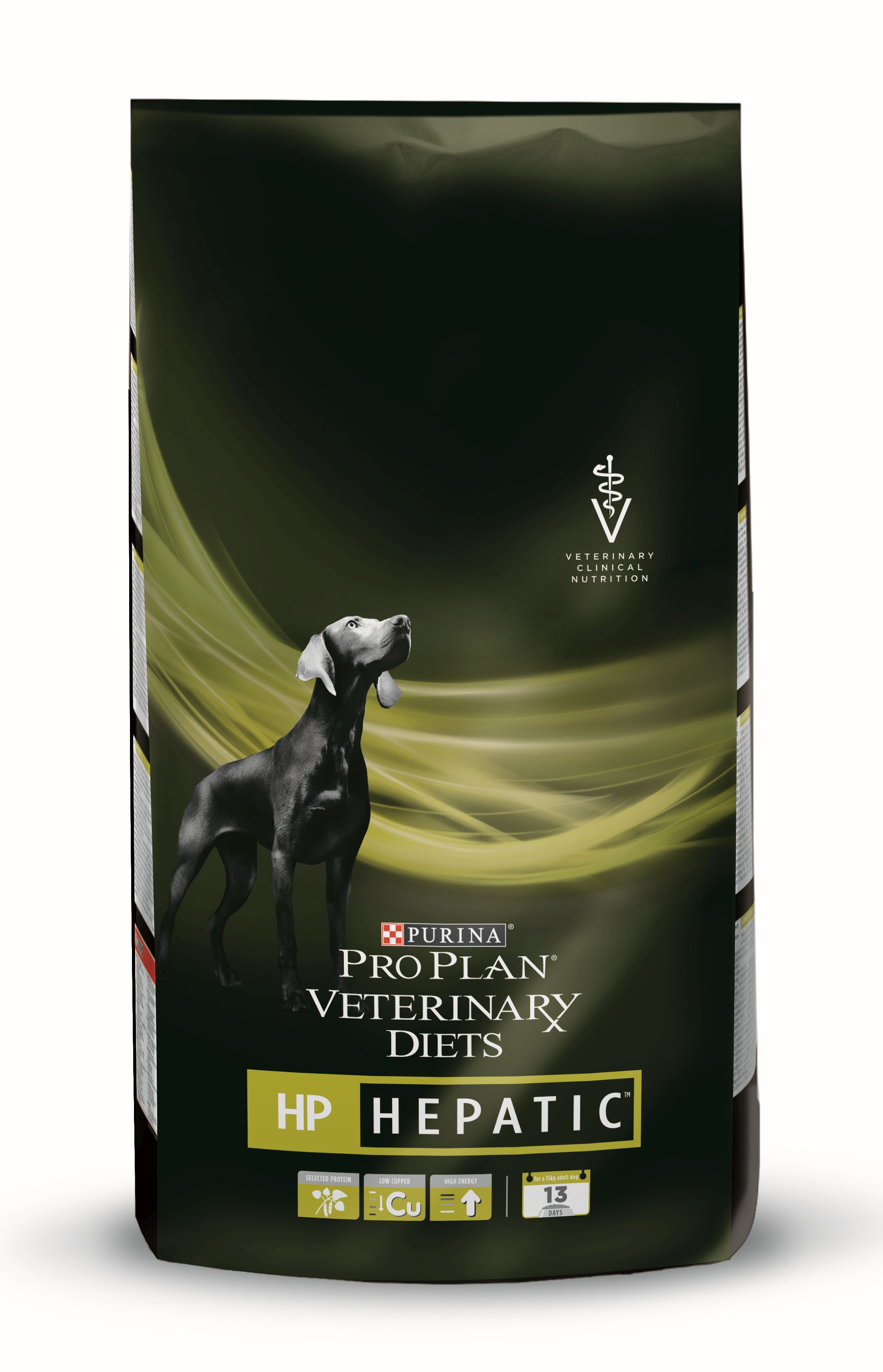 Сухой корм для собак и щенков старше 14 недель Purina Veterinary Diets HP Hepatic при нарушениях функций печени, 3 кг