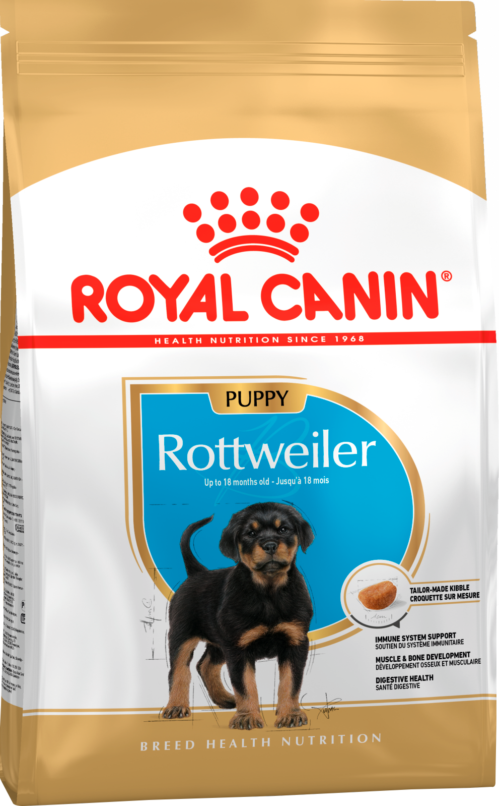 Сухой корм для собак Royal Canin Rottweiler Puppy для щенков породы Ротвейлер, 12 кг