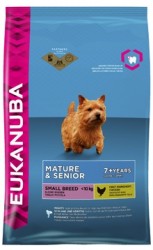 Сухой корм для пожилых собак Eukanuba Dog Mature & Senior малых пород, 1 кг