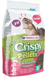 Корм для шиншилл и дегу Versele-Laga Crispy Pellets гранулированный 1 кг