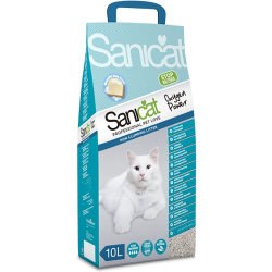 Впитывающий наполнитель для кошачьего туалета Sanicat Oxygen Power с ароматом марсельского мыла, 10 л/6,25 кг
