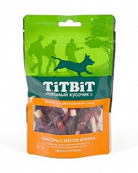Titbit Твистеры с мясом ягненка для собак мелких пород 50 г