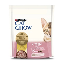 Сухой корм для котят Cat Chow Kitten с курицей 