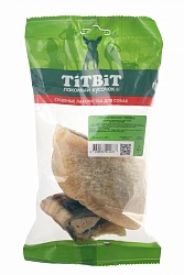 Копыто мясное говяжье для собак Titbit мягкая упаковка ±220 г