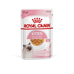 Влажный корм в соусе для котят Royal Canin Kitten для котят в возрасте до 12 месяцев, 24*0,085 кг