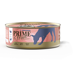Консервы для собак Prime Meat Индейка с телятиной в желе, 325 г х 6 шт.