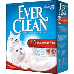 Комкующийся наполнитель Ever Clean Multiple Cat для нескольких кошек