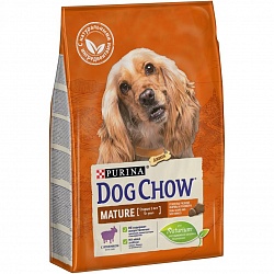 Сухой корм для собак старше 5 лет Dog Chow Mature ягненок с рисом