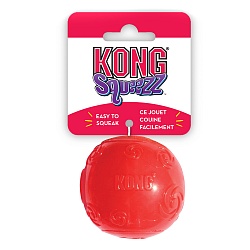 Игрушка для собак Kong Squeezz мячик средний, 6 см