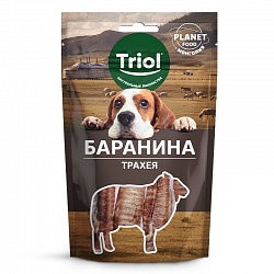 Лакомство для собак Triol Planet Food Трахея баранья, 30 г