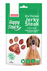Лакомство для собак Beaphar Happy Snack Ароматные кусочки куриного мяса, 60 г