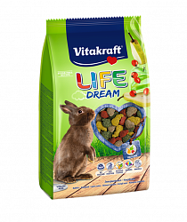 Основной корм для кроликов Vitakraft Live Dream, 0,6 кг
