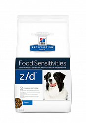 Сухой корм для собак Hill's™ Prescription Diet™ Canine z/d™ при пищевой аллергии