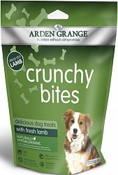 Лакомство для собак Arden Grange Crunchy Bites с ягненком, 225 г