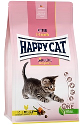 Сухой корм для котят Happy Cat Land-Geflügel Домашняя птица