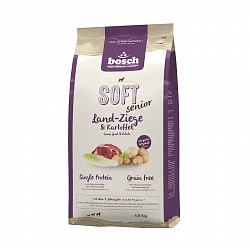 Полувлажный корм для пожилых собак Bosch Soft Senior с козлятиной и картофелем