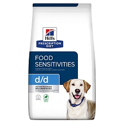 Сухой корм для собак Hill's™ Prescription Diet™ Canine d/d™ при пищевой аллергии, с уткой и рисом