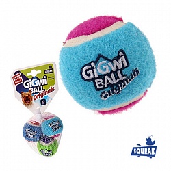 Игрушка для собак GiGwi Ball Originals 3 мяча с пищалкой, 4,8 см