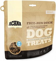 Лакомство для собак Acana Free-Run Duck Dog treat, свежая утка и оканаганские груши