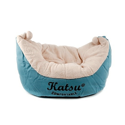 Лежак для собак и кошек Katsu Катсу "Колыбель" LG голубой, 55х45 см