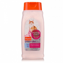 Шампунь против спутывания шерсти для кошек и котят Hartz GB Hairball Control Shampoo for Cats, 444 мл