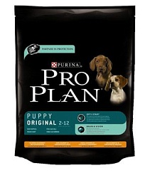 Сухой корм для собак Pro Plan Puppy Original курица с рисом для щенков