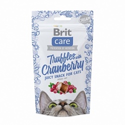 Brit Care Truffles Truffles Cranberry лакомство для кошек Трюфели с клюквой, 50 г