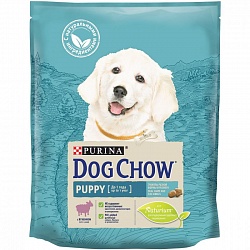 Сухой корм для собак Purina Dog Chow Puppy Junior для щенков с ягненком и рисом